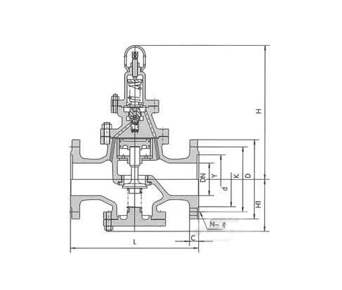 先導(dǎo)活塞電磁閥結(jié)構(gòu)圖